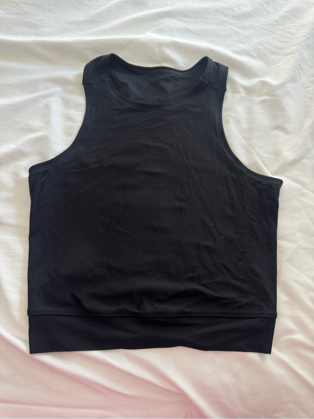 Lululemon Hotty Hot Cropped Tank - Black